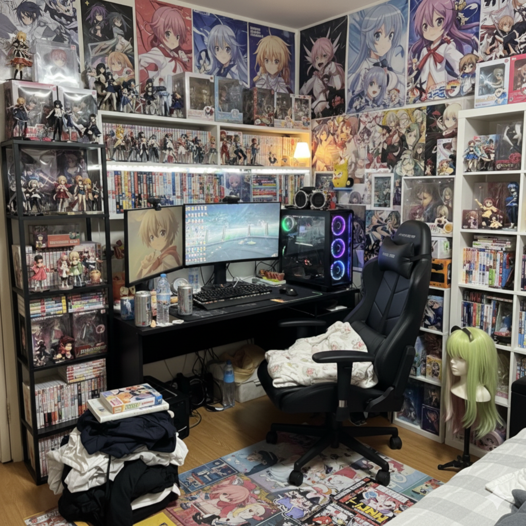 「オタク部屋」を賃貸で作る！家族も納得の収納＆飾り方をご紹介